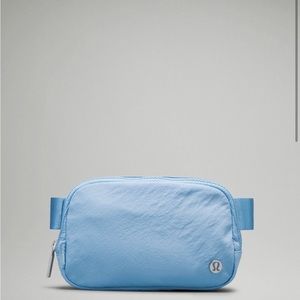 Lululemon limited edition light blue cross body bag